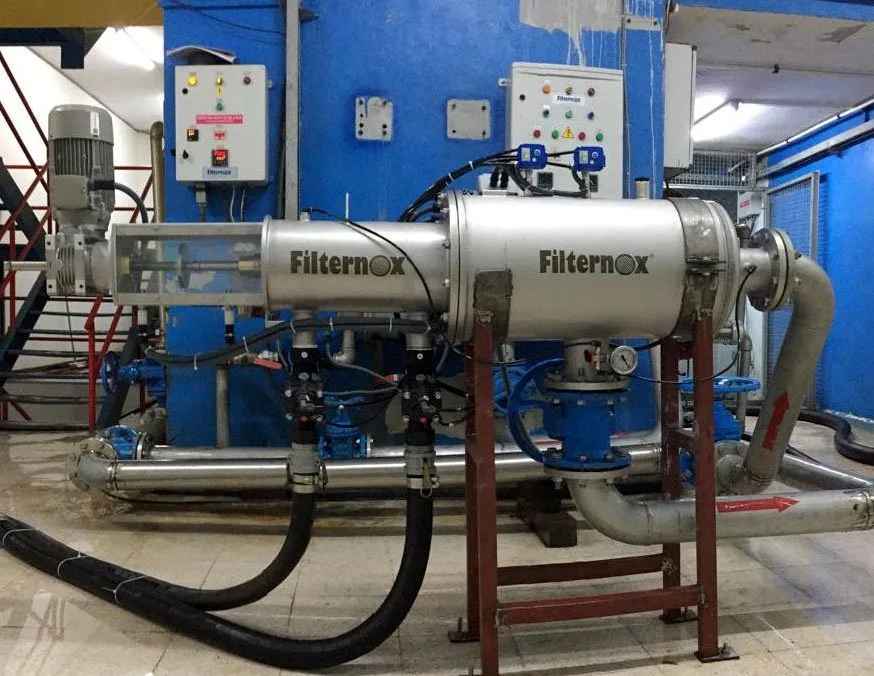 Türbin yatakları için soğutma suyu filtrasyonu