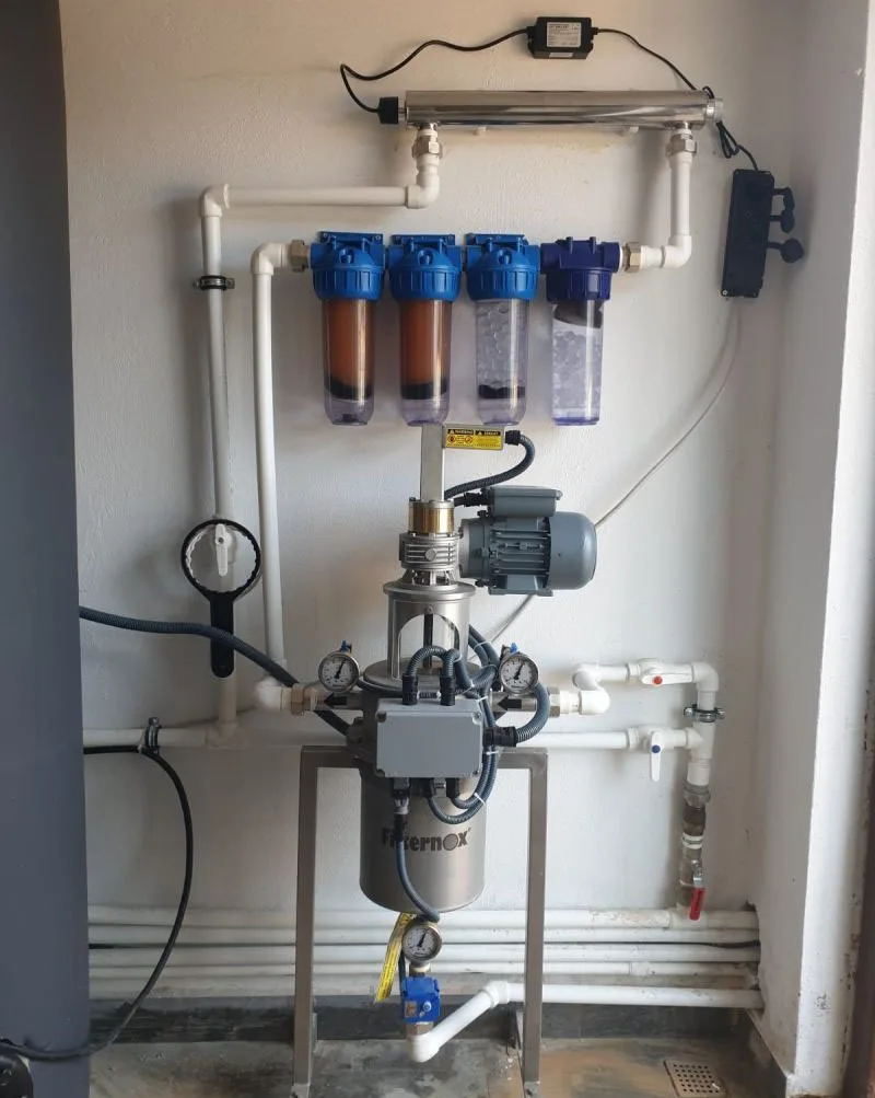 Üzüm bağları damlama sulama ve evsel kullanım için filtrasyon