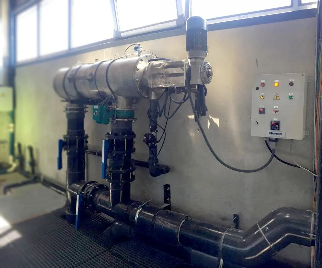 Isı değiştiricisi öncesi soğutma suyu filtrasyonu