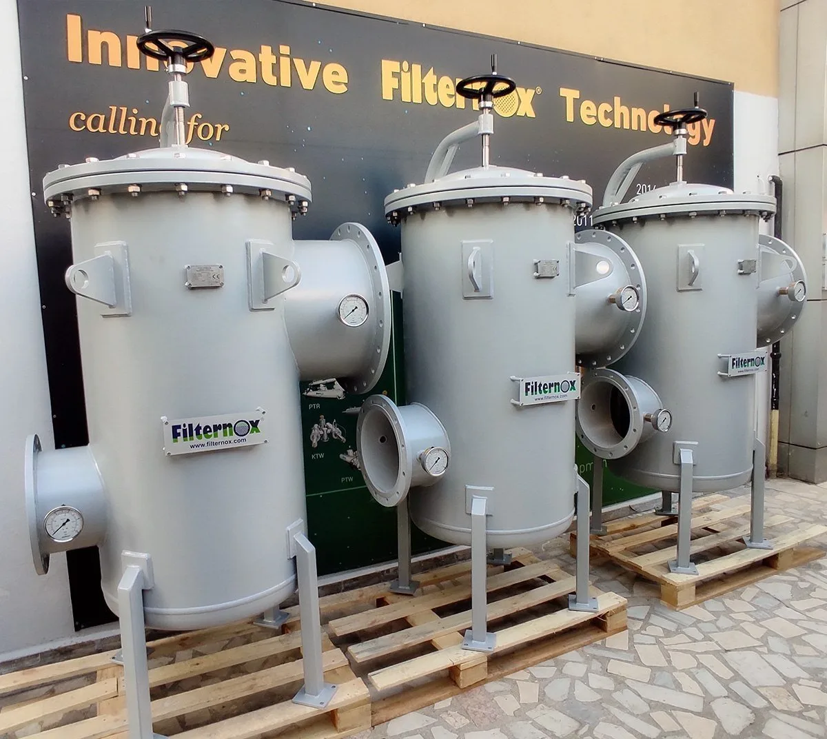 Emiş pompa hattı filtrasyon sistemi