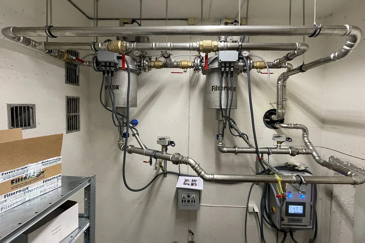 Geri dönüşüm suyu için soğutma suyu filtrasyonu