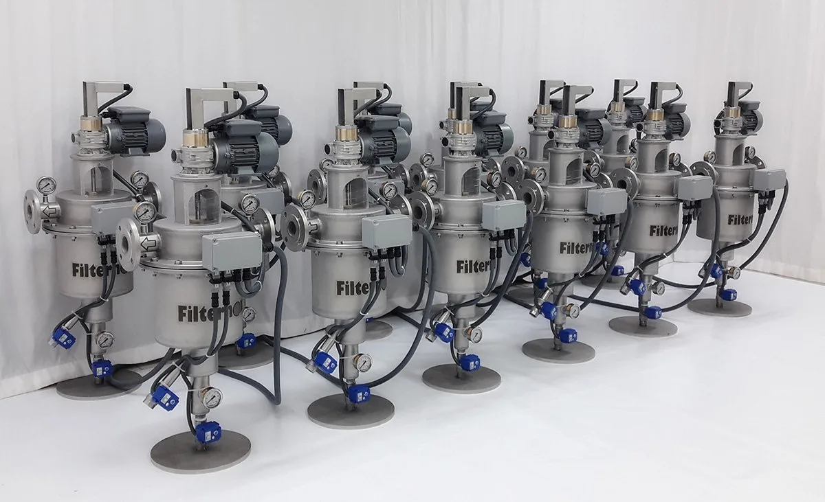 HPP rulman soğutması için su filtrasyonu