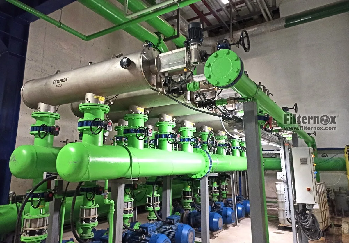 Kompresör koruma için soğutma kulesi suyu filtrasyonu