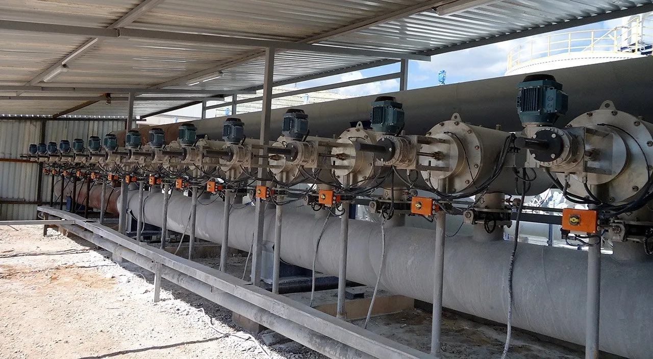 Ağır soda külü fabrikası için filtrasyon