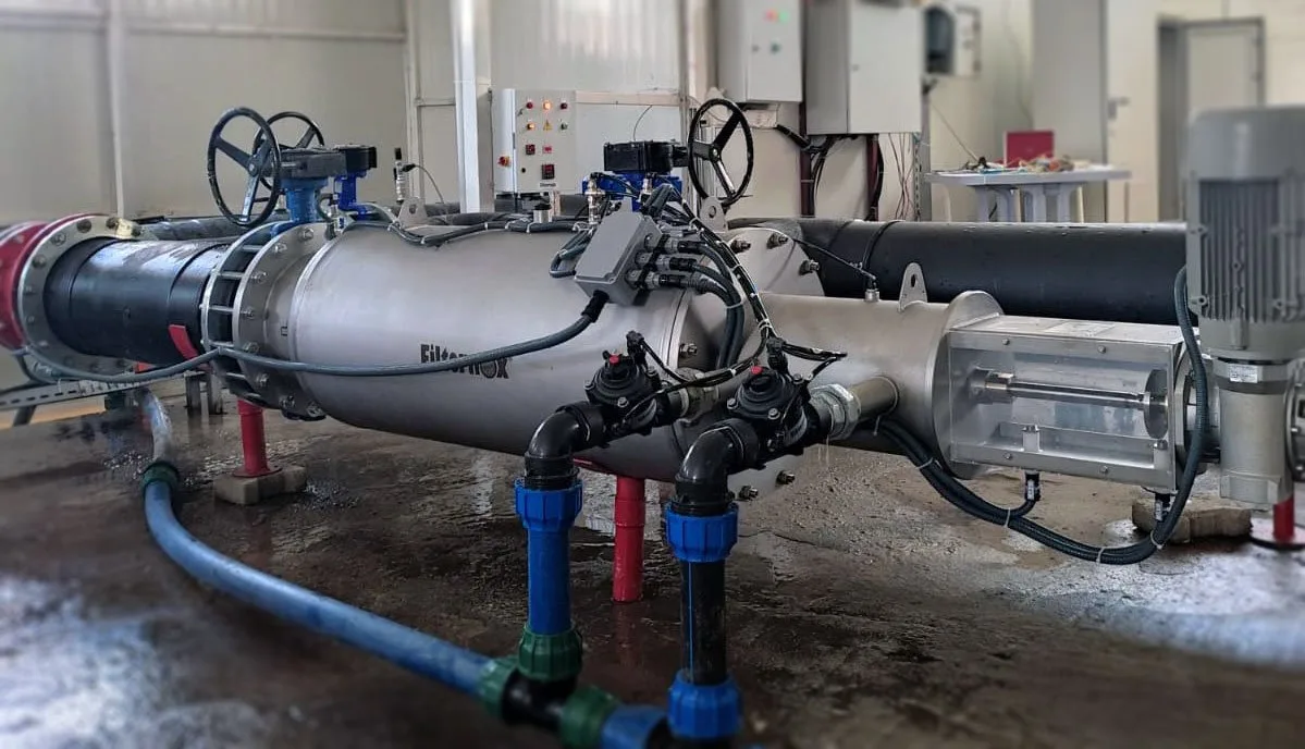 Sulama için açık havuz suyu filtrasyonu