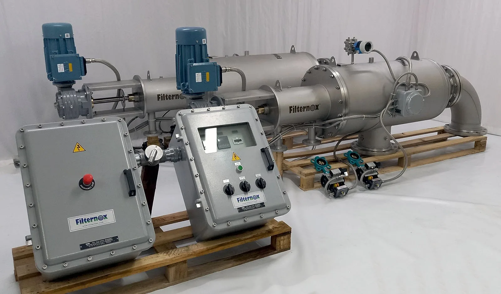 Ex-Proof Zone-2 sınıfı petrol rafinerisi soğutma kulesi filtrasyon sistemi