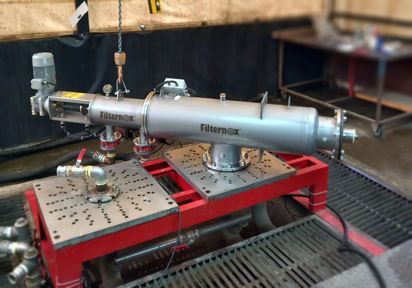 DAF ve RO üniteleri öncesinde yapılan ön arıtma filtrasyonu